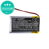Baterie pentru Sena SMH-10s, SMH-20s, 650mAh, Li-Pol, 3.7V, YP802542P, HQ