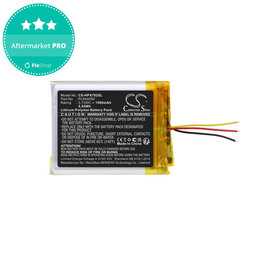 Baterie pentru HyperX Cloud Flight, Cloud Alpha, 1500mAh, Li-Pol, 3.7V, PL644050, HQ