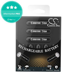 Baterie reîncărcabilă, CameronSino AA, 8 buc, 2200mAh, Ni-MH, 1.2V, –, HQ