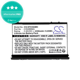 Baterie pentru Insta360 One X4, 2350mAh, Li-Ion, 3.85V, CINSBBMA, HQ