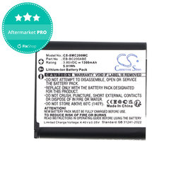 Baterie pentru Samsung Gear 360, 1300mAh, Li-Ion, 3.85V, EB-BC200ABE, HQ