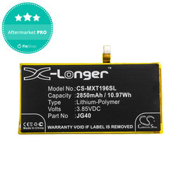 Baterie pentru Motorola Moto G7 Plus, G7 Plus DS, 2850mAh, Li-Pol, 3.85V, JG40, HQ