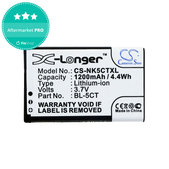 Baterie pentru Nokia 5220, 5630, 6303, 6700, C5, 1200mAh, Li-Ion, 3.7V, BL-5CT, HQ