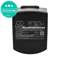 Baterie pentru Hilti SFC14-A, SFH140A, 4000mAh, Li-Ion, 14.4V, B14/3.3, HQ