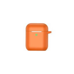 Silicon Caz pentru AirPods 1 si 2, Orange