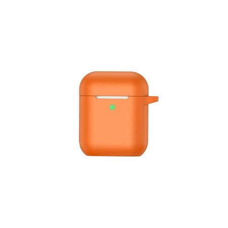 Silicon Caz pentru AirPods 1 si 2, Orange