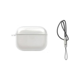 Silicon Caz pentru AirPods Pro, Transparent