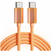 USB-C / USB-C Cablu incarcare rapida, PD 60W, 1m, Orange