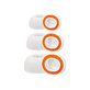 Silicon Dopuri de ureche pentru AirPods 1 Pro, 2 Pro, Memory Foam, Set (L, M, S), Alb