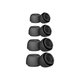 Silicon Dopuri de ureche pentru AirPods Pro si Pro 2, Set (L, M, S, XS), Black
