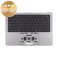 Ramă superioară tastatură pentru MacBook Pro 14", A2442 (2021), A2779 (2023), cu tastatură US și baterie, Space Gray, 661-21972, Genuine Apple