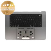 Ramă superioară tastatură pentru MacBook Pro 16" A2780 (2023), cu tastatură US și baterie, Space Gray, 661-32189, Genuine Apple