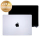 Display LCD pentru MacBook Pro 14", A3112, A3185 (2024), cu sticlă frontală și capac, Silver, 661-41792, Genuine Apple