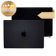 Display LCD pentru MacBook Pro 14", A3112, A3185 (2024), cu sticlă frontală și capac, Nano-Texture, Space Black, 661-41795, Genuine Apple