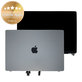 Display LCD pentru MacBook Pro 16", A3403 (2024), cu sticlă frontală și capac, Silver, 661-42323, Genuine Apple, Genuine Apple