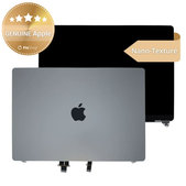 Display LCD pentru MacBook Pro 16" A3403 (2024), cu sticlă frontală și capac, Nano-Texture, Silver, 661-42324, Genuine Apple