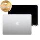 Display LCD pentru MacBook Air 13", A3240 (2025), cu sticlă frontală și capac, Silver, 661-50103, Genuine Apple