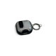 Silicon Caz cu suport telefon si carabina pentru AirPods 4, negru
