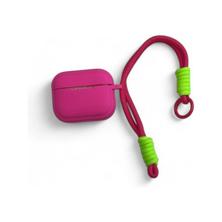 Silicon Caz pentru AirPods Pro 2, Light Pink