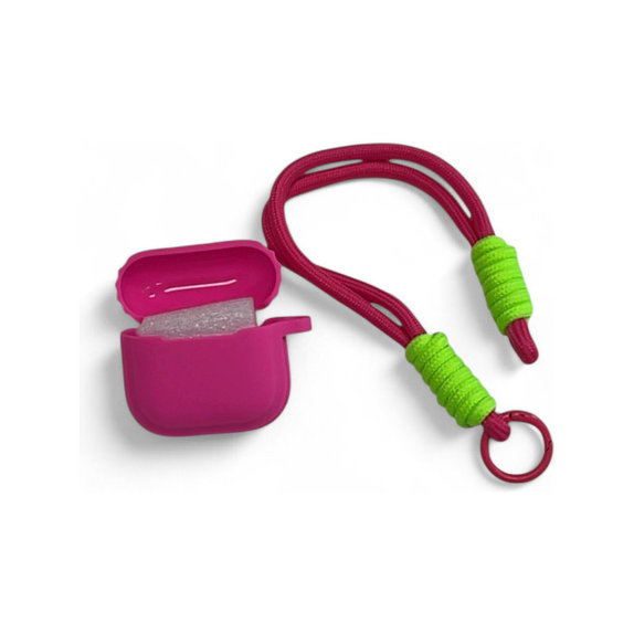 Silicon Caz pentru AirPods 4, Light Pink