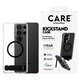 Caz Kickstand cu QI negru pentru Samsung Galaxy S26 Ultra, Transparent, PanzerGlass