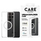 Caz Urban Explorer cu QI alb pentru Samsung Galaxy S26 Ultra, Transparent, PanzerGlass