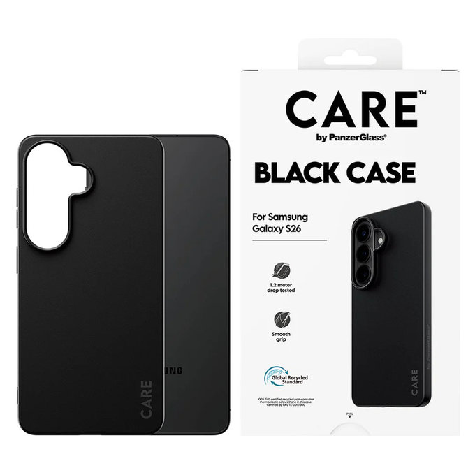Caz TPU pentru Samsung Galaxy S26, Negru, PanzerGlass