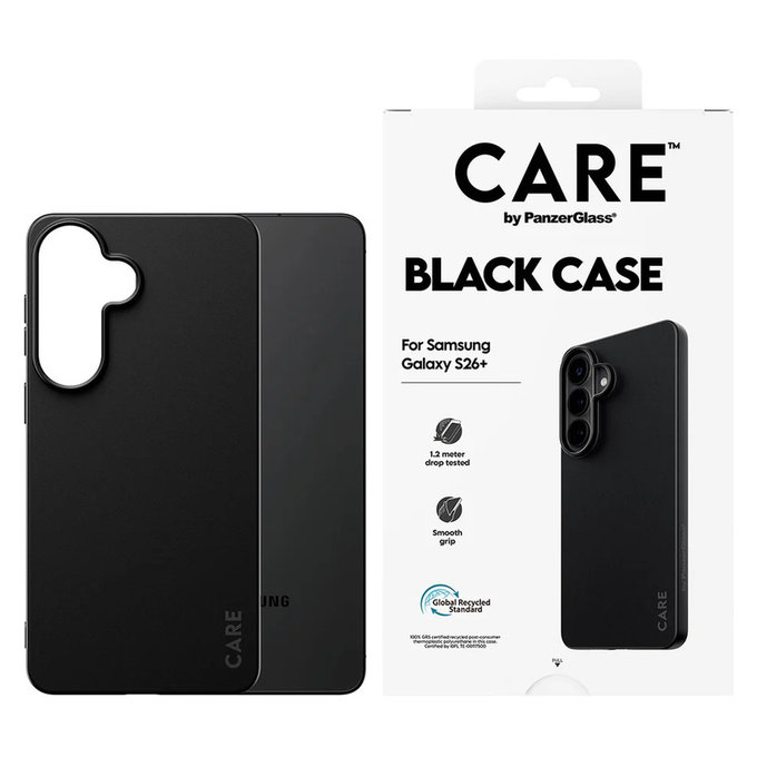 Caz TPU pentru Samsung Galaxy S26+, Negru, PanzerGlass
