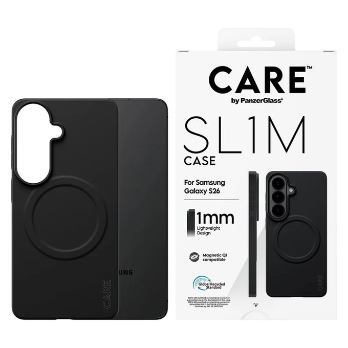 Caz SL1M pentru Samsung Galaxy S26, Negru, PanzerGlass