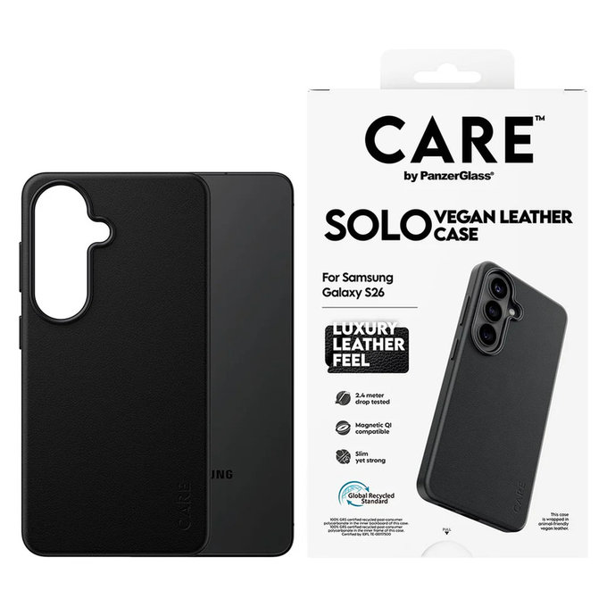 Caz Solo pentru Samsung Galaxy S26, Negru, PanzerGlass