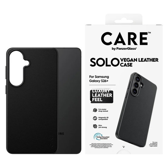 Caz Solo pentru Samsung Galaxy S26+, Negru, PanzerGlass