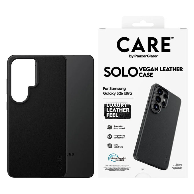Caz Solo pentru Samsung Galaxy S26 Ultra, Negru, PanzerGlass