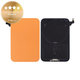 Sticlă carcasă spate pentru iPhone 17 Pro Max, Orange, Pulled A