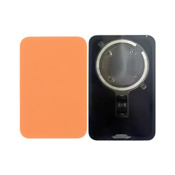 Sticlă carcasă spate MagSafe pentru iPhone 17 Pro Max, Orange
