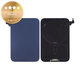 Sticlă carcasă spate pentru iPhone 17 Pro Max, Dark Blue, Pulled A
