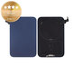 Sticlă carcasă spate pentru  iPhone 17 Pro Max, Dark Blue, Pulled A