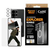 Bundle 3 în 1 Explorer pentru Samsung S26 Ultra, PanzerGlass