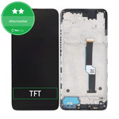 Motorola One Fusion Plus - Ecran LCD + Sticlă Tactilă + Ramă (Black) TFT