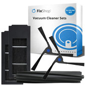 Set de piese de schimb pentru Ecovacs Deebot X2 Omni (1x Perie principală, 2x Filter, 2x Perie laterală)
