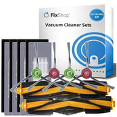 Set de piese de schimb pentru Yeedi Vac 2 Pro (2x Perie principală, 4x Filter, 4x Perie laterală)