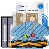 Set de piese de schimb pentru Yeedi Vac 2 Pro (1x Perie principală, 2x Filter, 2x Perie laterală, 2x Mop, 2x Sac de praf)