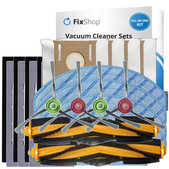 Set de piese de schimb pentru Yeedi Vac 2 Pro (2x Perie principală, 4x Filter, 4x Perie laterală, 4x Mop, 4x Sac de praf)