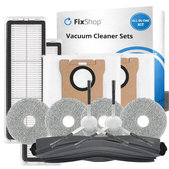 Set de piese de schimb pentru Xiaomi Dreame L10s Ultra, Xiaomi Dreame L10s Pro (1x Perie principală, 2x Filter, 2x Perie laterală, 4x Mop, 2x Sac de praf)