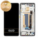 Ecran pentru Xiaomi Poco X7 Pro, Sticlă tactilă cu ramă, Yellow, 56000100O1000, Genuine Service Pack
