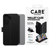 Caz Wallet Kickstand pentru Samsung Galaxy A57, Negru, PanzerGlass