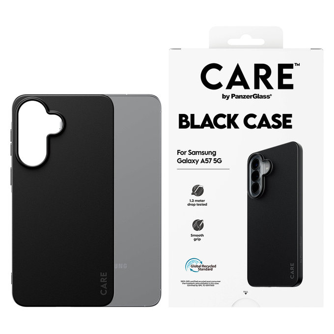 Caz TPU pentru Samsung Galaxy A57, Negru, PanzerGlass
