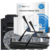 Set de piese de schimb pentru Ecovacs Deebot X2 Omni (1x Perie principală, 2x Filter, 2x Perie laterală, 4x Mop, 2x Sac de praf)