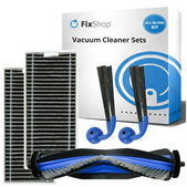 Set de piese de schimb pentru Ecovacs Deebot X9 Pro Omni (1x Perie principală, 2x Filter, 2x Perie laterală)