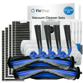 Set de piese de schimb pentru Ecovacs Deebot X9 Pro Omni (2x Perie principală, 4x Filter, 4x Perie laterală, 4x Mop, 4x Sac de praf)