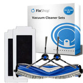 Set de piese de schimb pentru Ecovacs Omni T30 (1x Perie principală, 2x Filter, 2x Perie laterală)